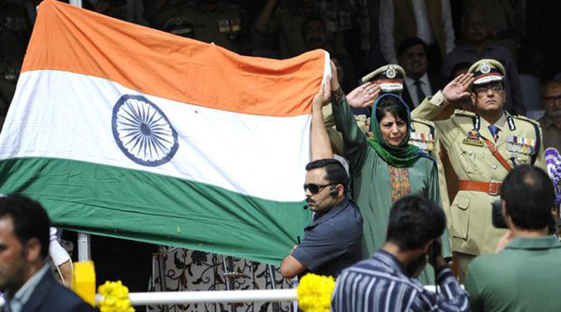 I-Day celebration: Most stay seated in Kashmir during national anthem 
