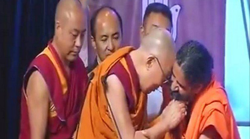 Dalai Lama-Baba Ramdev bonhomie: Smiles, jokes and beard yanking