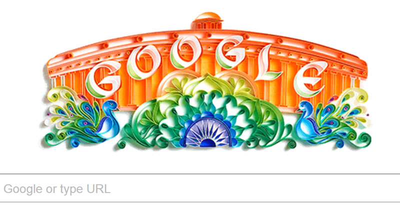 Google celebrates Indian Independence Day 2017 with an artistic doodle