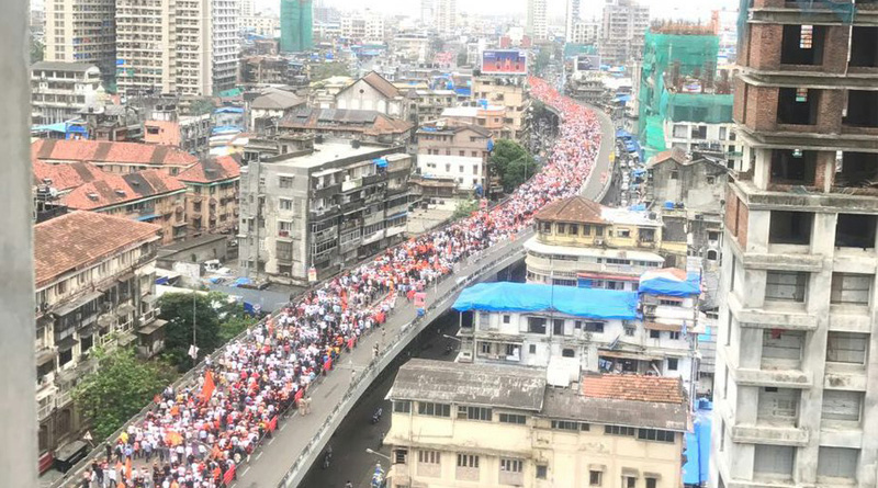 'Silent protest' march by Marathas in Mumbai makes a loud impact