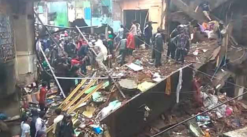 বৃষ্টি থামতেই ফের বিপর্যয় মুম্বইয়ে, বহুতল ভেঙে মৃত ১০