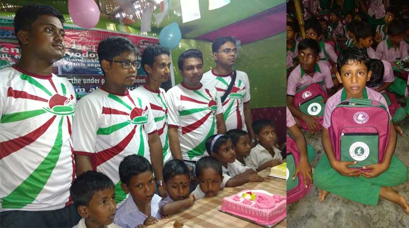 দুঃস্থদের স্বপ্নপূরণ করে নজির মোহনবাগান সমর্থকদের