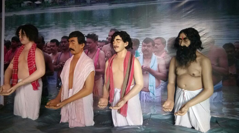 আশ্বিনেই বাঙালির তেরো পার্বণের স্বাদ মালদহের মণ্ডপে