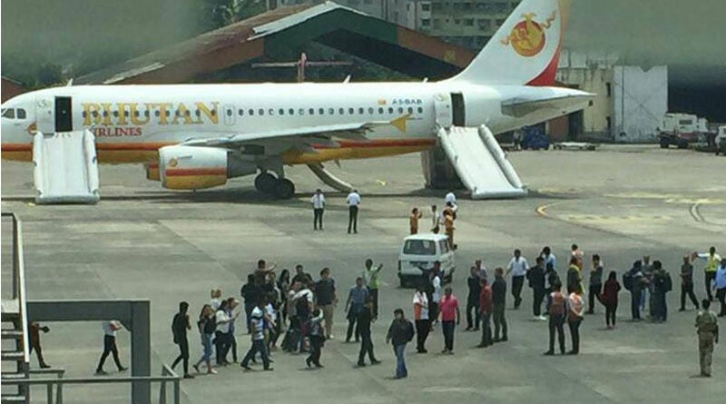 Bhutan Airlines plane averted major tragedy at Kolkata airport