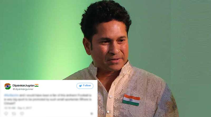 Why Sachin Tendulkar is in the u-17 world cup official video, question erupts on social media