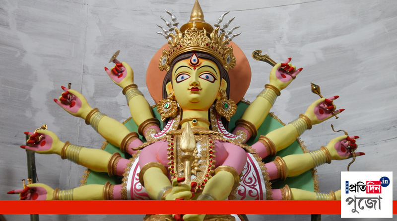 প্রথমবার থিমের হাত ধরে প্রকৃতিকে ভালবাসার ডাক গৌরীবেড়িয়া সর্বজনীনের