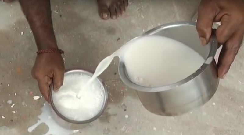 Now 'plastic milk' sparks panic in Bengal market