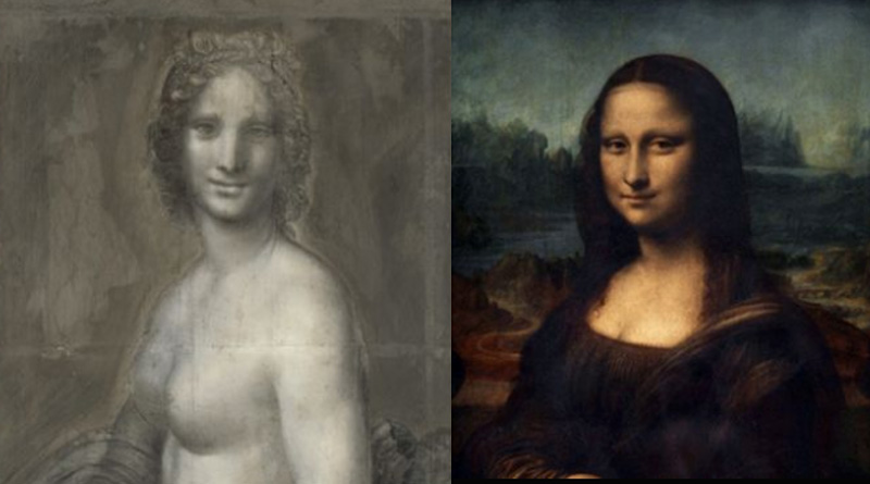 Nude sketch of Mona Lisa found in Paris