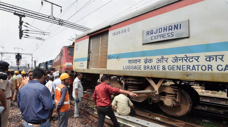 Coach of Jammu Rajdhani Express derails at New Delhi Railway Station