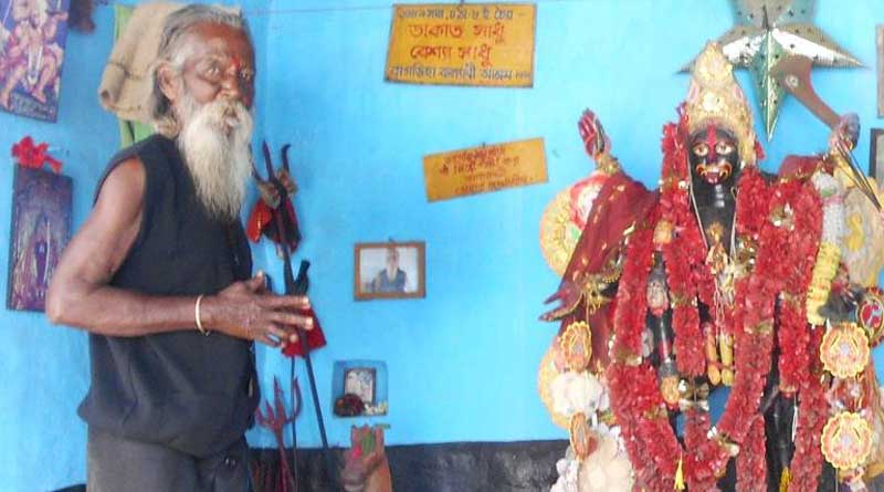 The bandit leader worshiped Kali puja in Asansol