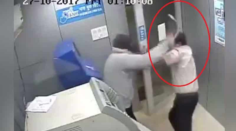 ATM security guard foils robbery bid 