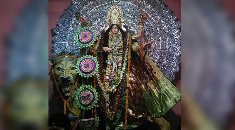 ‘আরাধনা’ দেখেই জগদ্ধাত্রী বন্দনার আয়োজন কৃষ্ণনগরের জজকোর্ট পাড়ায়