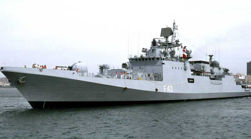 Pirate attack on ship with Indian flag prevented by Navy vessel Trishul in Gulf of Aden