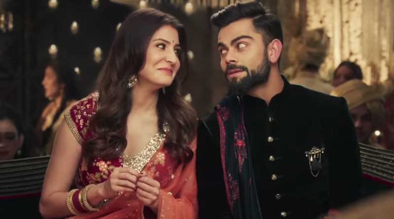 Anushka Sharma, Virat Kohli proclaim love in this romantic ad