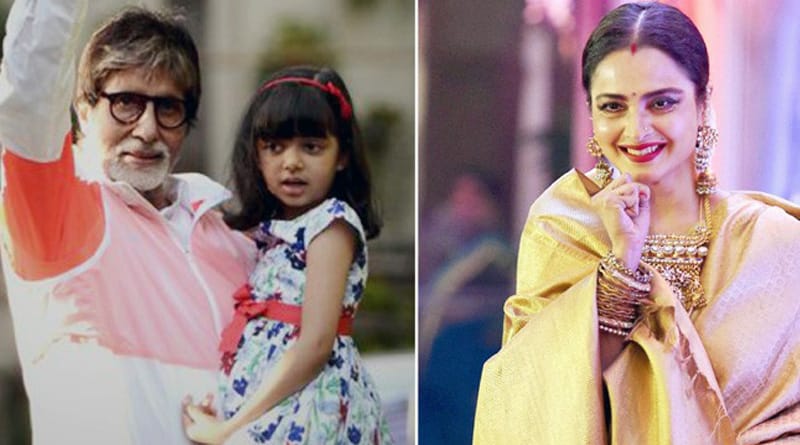  Aaradhya Bachchan mets Rekha, it's a sweet moment says party insider 