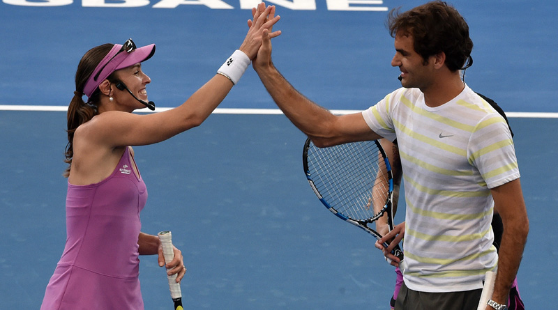 Roger Federer hails Martina Hingis as she announces retirement