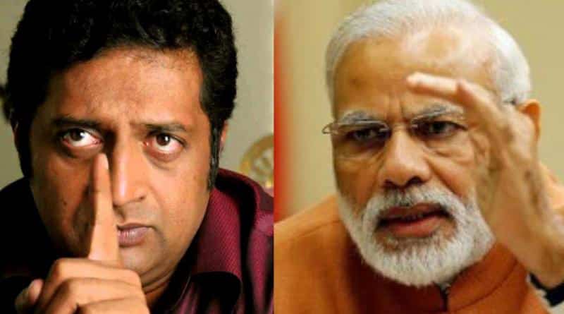 BJP lashes actor Prakash Raj for criticising PM Modi