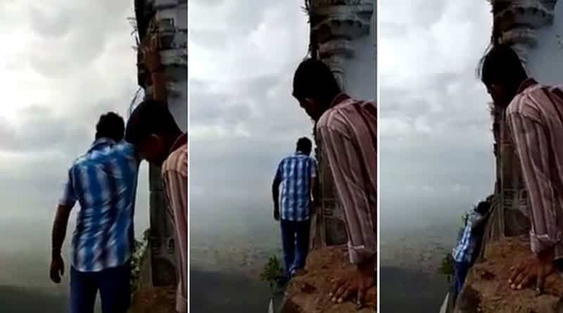 মন্দির প্রদক্ষিণের সময় পাহাড় থেকে পড়ে বেঘোরে মৃত্যু ভক্তের