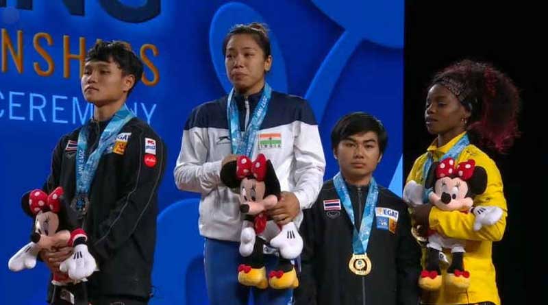 World Weightlifting Championships: Mirabai Chanu claims gold medal at Anaheim