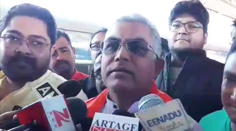 মুকুলের ‘বিশ্ববাংলা’ মন্তব্যের দায় নেবে না বিজেপি, স্পষ্ট করলেন দিলীপ