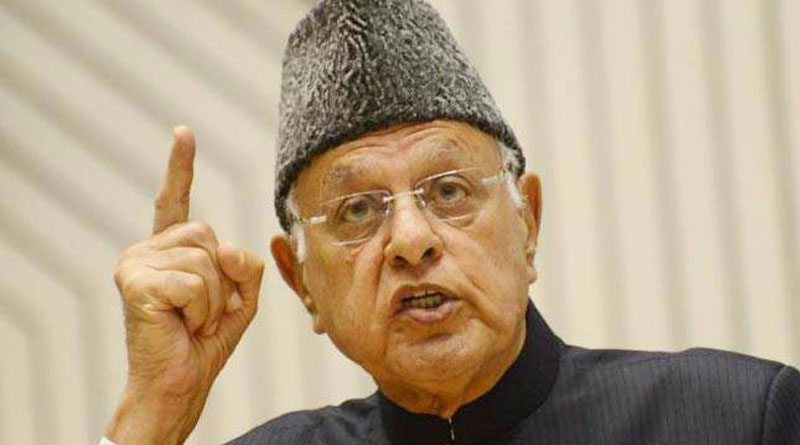 Farooq Abdullah dared Modi government to hoist the national flag at Lal Chowk before talking about POK
