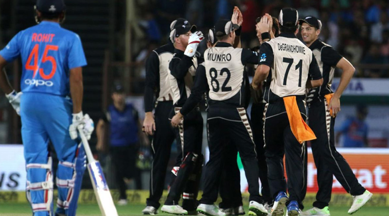New Zealand beats India in 2nd T20 at Rajkot