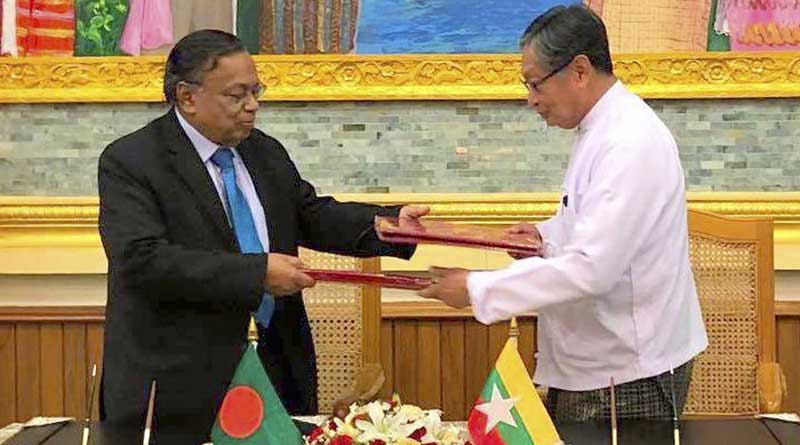 রোহিঙ্গাদের ফিরিয়ে নিতে চুক্তিতে সই বাংলাদেশ-মায়ানমারের