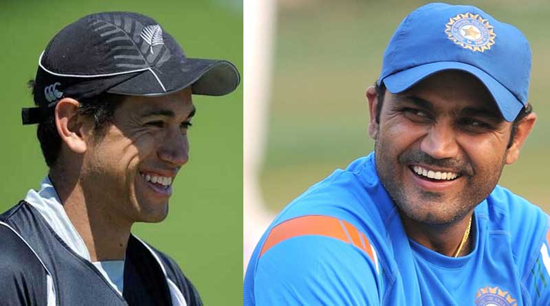 রস টেলরকে আধার কার্ড দেওয়ার আরজি বীরেন্দ্র শেহবাগের