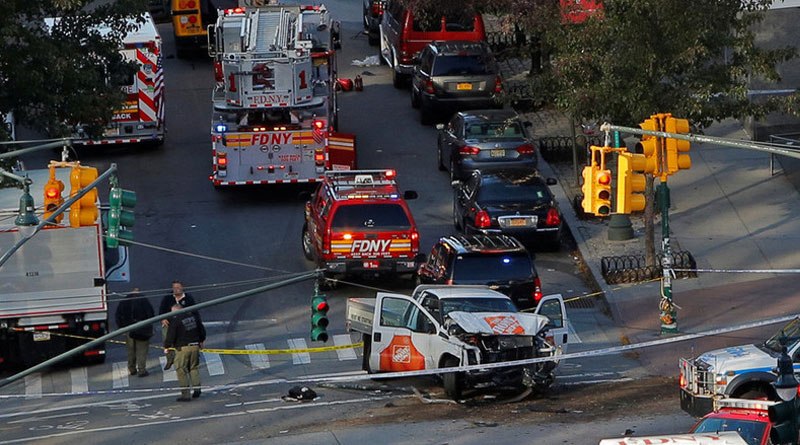 Terror attack in Manhattan, 8 dead 