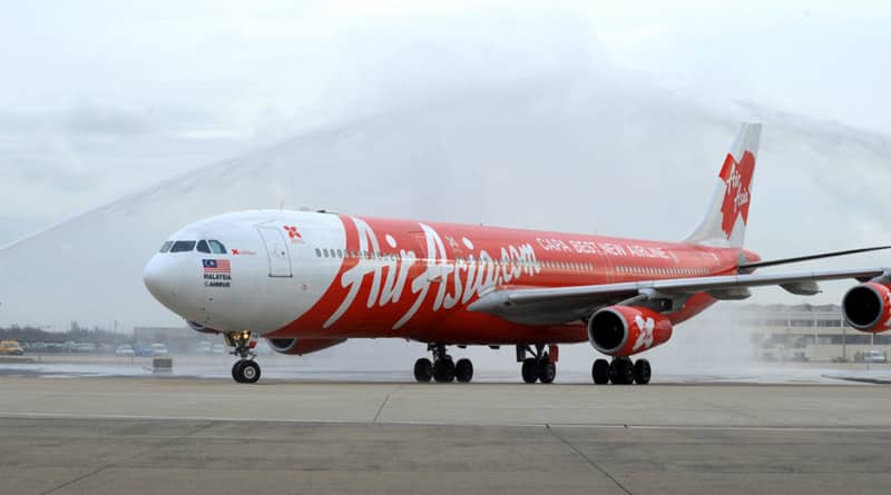 Air Asia flight emergency landed in Kolkata airport today