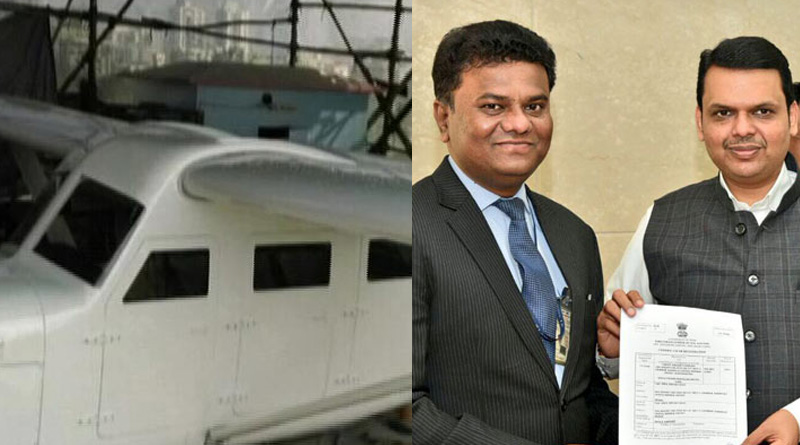 বাড়ির ছাদেই তৈরি ‘মোদি’ বিমান, কীর্তি মুম্বইকরের
