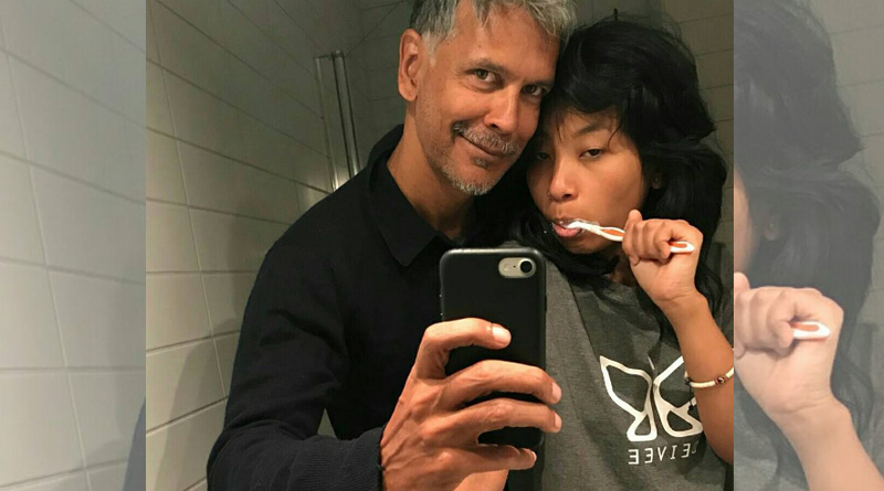 Milind Soman brutally trolled after posting picture with 18 Yrs GF