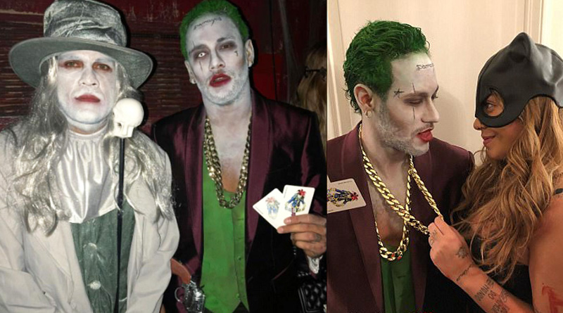 Neymar dresses up as ‘The Joker’ at Halloween bash