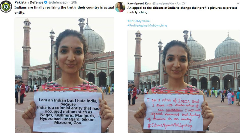 Pakistan Defence's Twitter account suspended for posting morphed photo of Indian girl
