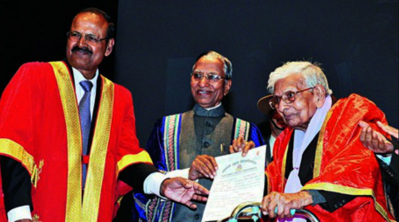 98-year-old bags Masters degree from Nalanda University