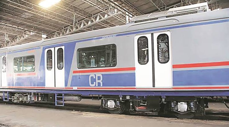 Towing Mumbai line Kolkata to get AC local train
