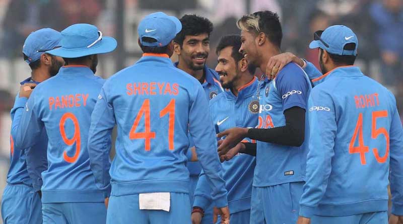 Mohali ODI: India beats Sri Lanka by 141 runs