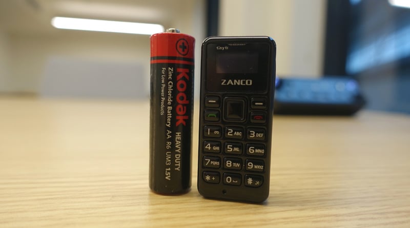 Meet Zanco tiny t1, the phone claimed to be lighter than a coin