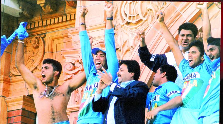 "Lords: July 13, 2002" *** Local Caption *** "At a date and time of his choosing, Sourav Ganguly calls it a day. Four-Test series against Australia will be his last"