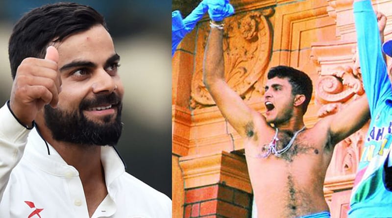 Kohli will go down Oxford street shirtless if India win 2019 World Cup: Sourav Ganguly