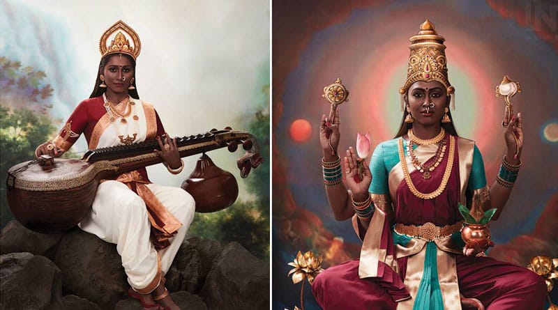 Photographers Dark skinned Hindu gods and goddesses break norms