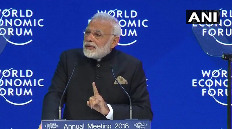There is no good or bad terrorism: PM Modi in Davos 