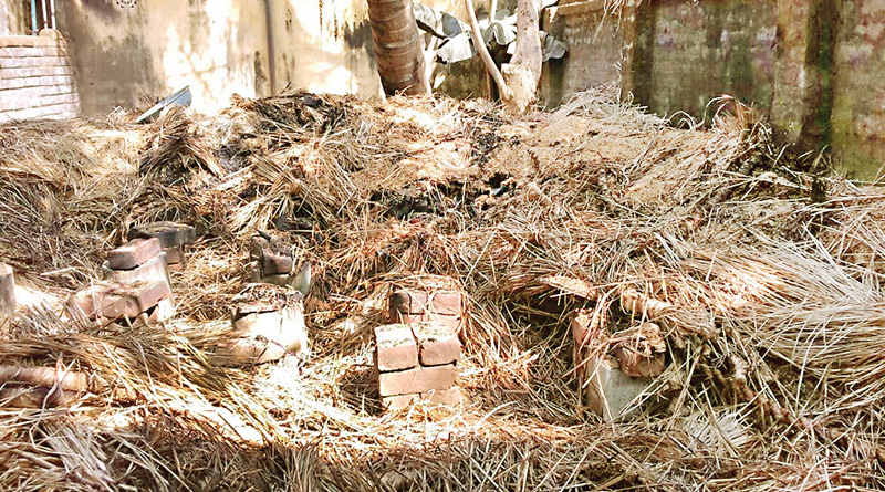 সরস্বতী পুজোর বিসর্জন ঘিরে উত্তাল কেতুগ্রাম, বাড়ি ভাঙচুর-আগুন