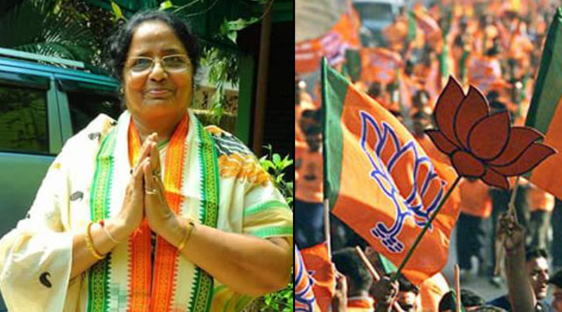 নোয়াপাড়ায় বিজেপির প্রার্থী দু’বারের তৃণমূল বিধায়ক মঞ্জু বসু