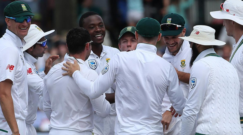 South Africa beats India in the 1st test in Cape town