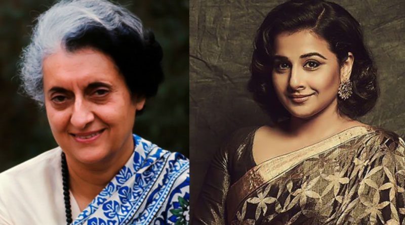 Vidya Balan to portray Indira Gandhi on silver screen