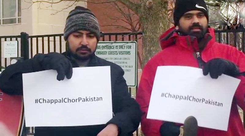 ‘Chappal Chor’ protest against Pakistan gains momentum in US