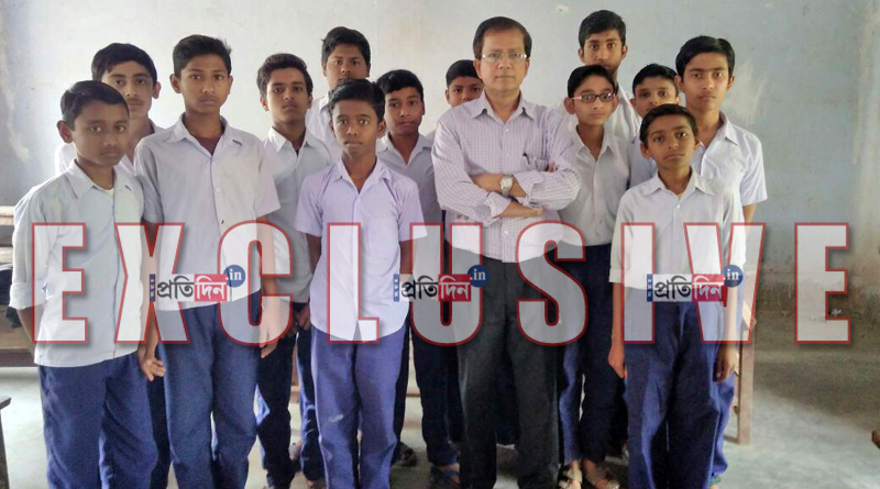 পরীক্ষার নম্বর ছেড়ে জীবনখাতায় লেটার পাওয়ার পাঠ, পথ দেখাচ্ছেন ভাতারের ‘রায়বাবু’