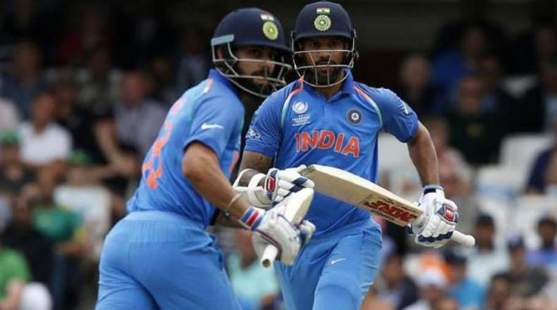 Dhawan century helps India to big score against South Africa