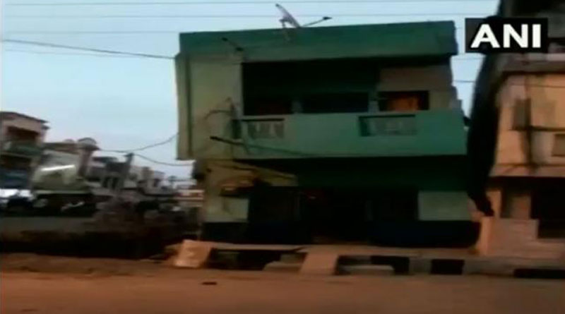 Under-construction house crumbles down in Madhya Pradesh